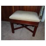 Hammary Upholstered Ottoman Stool