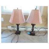 Pair of Matching Exquisite 3-Way Switch Table
