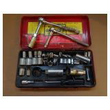Lot of Misc Sockets & Wrenches w/ Case