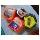 Lot of Tape Measures