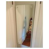 4ft x 1.5ft Noyer Vintage Hanging Wall Mirror