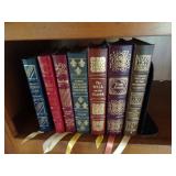Lot of 7 Easton Press Genuine Leather Hardcover