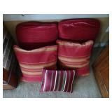 Lot of 5 Throw Pillows/Cushions