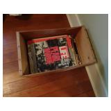 Lot of Misc. Vintage Magazines in Crate - Some