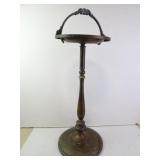 Antique Floor Standing Ash Tray - 28" Tall - Top