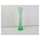 8" Antique Frosted Glass Vase/Candle Holder
