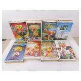 Lot of 8 Classic VHS Tapes - Disney Schoolhouse