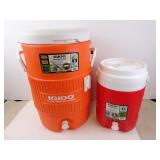 Lot of 2 Igloo Brand Water Coolers