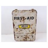 Vintage Jelco Fuses First-Aid Metal Wall Box with