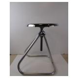 Mid Century Steel Adjustable Height Swivel Stool