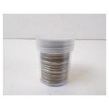 Tube of 20ct. U.S. 40% Silver Kennedy Half