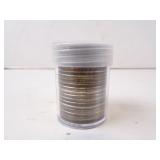 Tube of 20ct. U.S. 40% Silver Kennedy Half