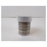 Tube of 20ct. U.S. 40% Silver Kennedy Half