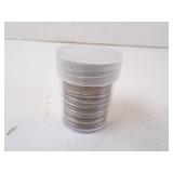 Tube of 20ct. U.S. 40% Silver Kennedy Half