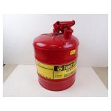 Justrite Safety 5gal Gasoline Can