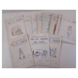 Lot of 1960s Toy Trader Catalogues