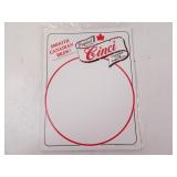 1970s Cinci Canadian Lager Unused Sticker Signs