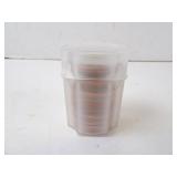 Tube of 20ct. U.S. Eisenhower Dollar Clad Coins
