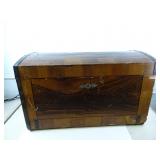 Vintage Dome Top Steamer Trunk 33" x 20" x 20"