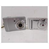 Lot of 2 Digital Cameras - Argus & Insignia