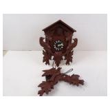 Vintage German Cuckoo Clock FOR PARTS/REPAIR -