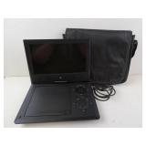 Portable DVD Player in Case with Cord