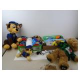 Lot of Branded Childrens Plush Toys Towels &