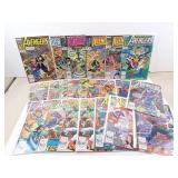 Lot of Marvel The Avengers Comic Books