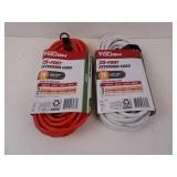 Lot of 2 New Hyper Tough 25ft Extension Cords