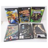 Lot of 6 Nintendo GameCube Games - Crash Metroid