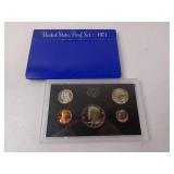 1971 United States Proof Set in Case