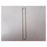 Sterling Silver Twisted Herringbone Style 18"