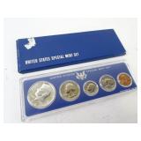 1966 U.S. Special Mint Set (40% Silver Half
