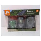 New Ozark Trail 3pk LED Lantern Set In Box