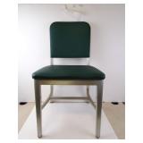 Vintage Good Form Upholstered Seat Metal Frame