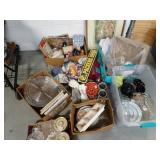 Large Lot of Misc. Vintage Items - Glassware