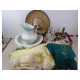 Lot of Misc. Vintage Items - Pottery Glassware