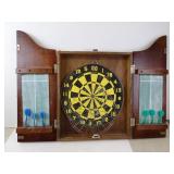 Vintage Crown & Swords Wall Hang Dart Board