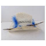 Mexico Feathered Cowboy Hat in Box Size 6 5/8