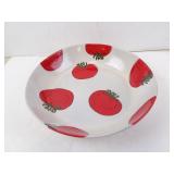 Crate & Barrel Hand-Painted Tomato Centerpiece