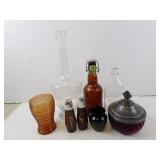 Lot of Misc. Vintage Glass & Related Items