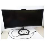 Philips 34" Curved Screen Monitor With Cord