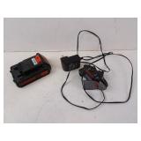 Black & Decker 20v Battery with Charger