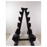 CAP Dumbell Weight Rack with 25lbs Weights