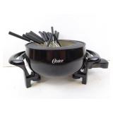 Oster Fondue Electric Heating Bowl with Skewers