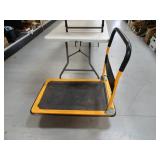 MaxWorks Flatbed Cart - Dented/One wheel is