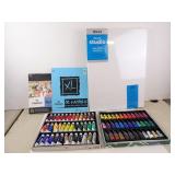 Lot of Acrylic Paint Sets Art Paper & 18x24