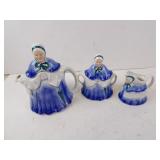 Lot of 3 Vintage Tony Wood Studio Granny Ceramic