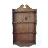 Wood Wall Hang Souvenir Spoon Rack
