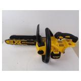 DeWalt 12" 20v Cordless Chainsaw - Untested